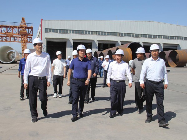 國(guó)家能源集團(tuán)甘肅電力有限公司、國(guó)家能 源集團(tuán)聯(lián)合動(dòng)力技術(shù)有限公司、重慶機(jī)電 股份有限公司考察組一行調(diào)研新能源公司