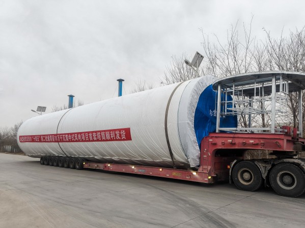 發(fā)貨！新年發(fā)發(fā)發(fā)，發(fā)不停！ ——甘肅建投新能源公司又一批塔筒順利發(fā)貨！
